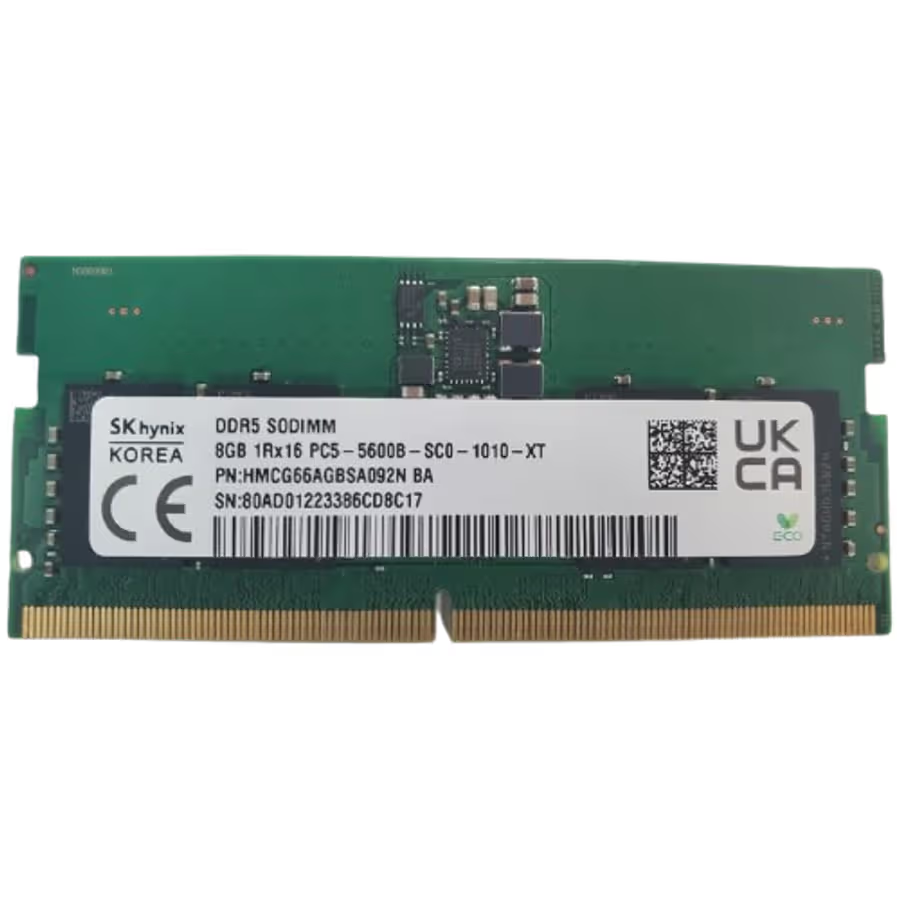 SKhynix 8GB DDR5 Laptop Ram (AM62SS11G64HY-WP) SKhynix 8GB DDR5 Laptop Ram (AM62SS11G64HY-WP)