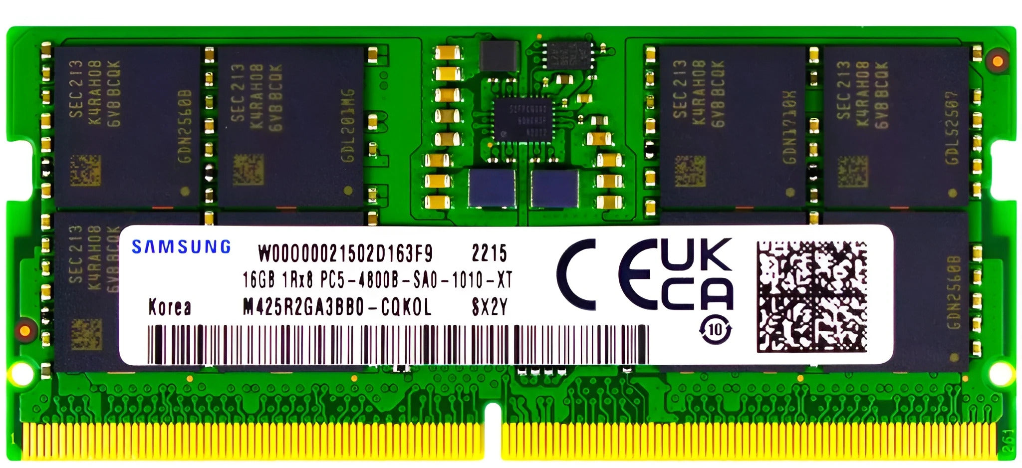 Samsung 8GB DDR5 5600MHz PC5 CL46 SODIMM Laptop Ram