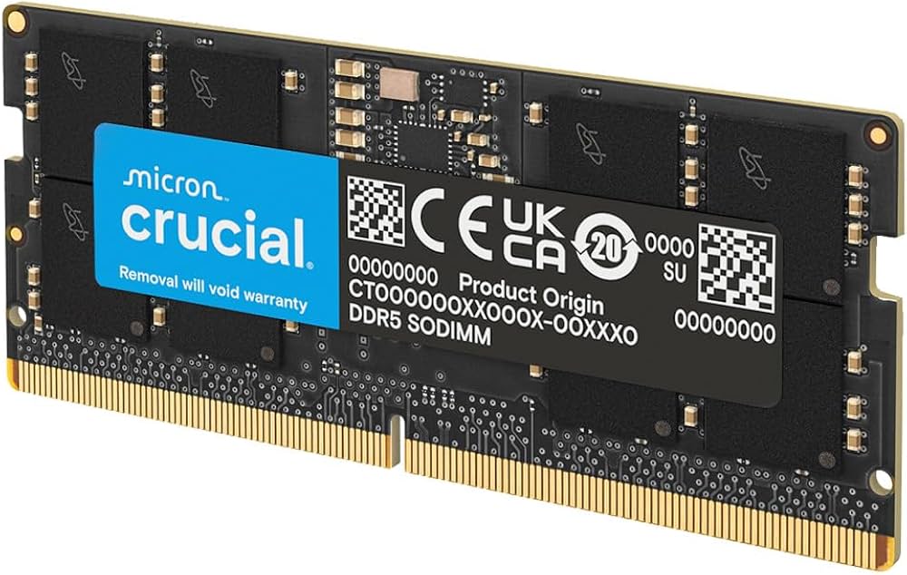 Crucial 32GB 5600Mhz DDR5 Laptop Memory