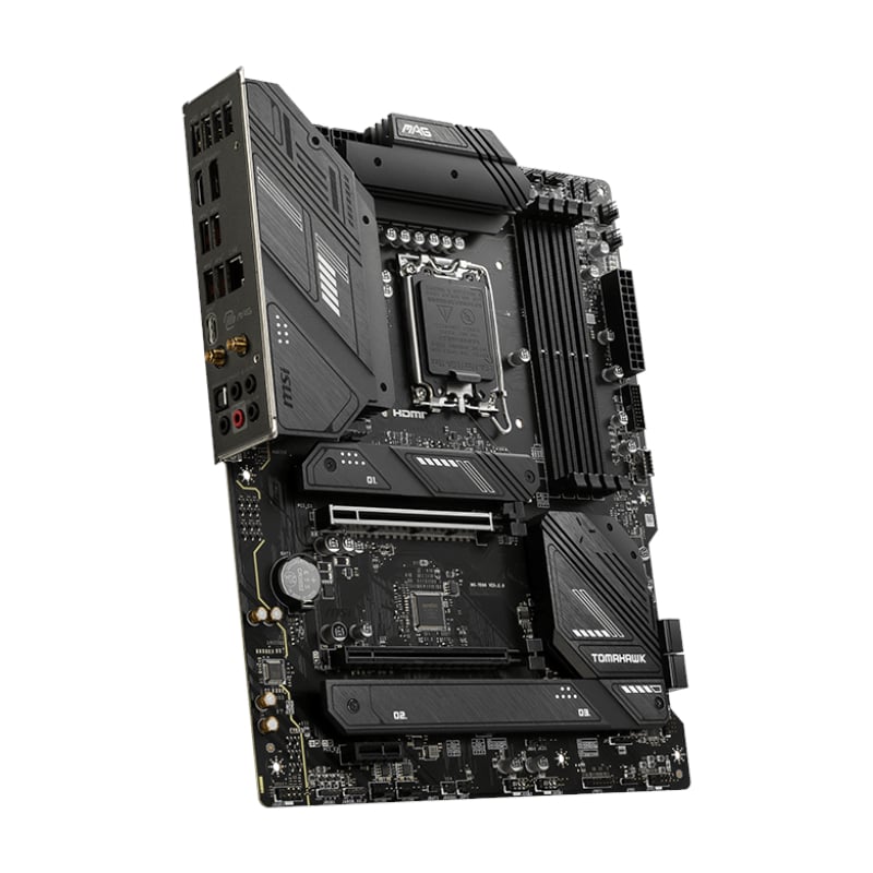 マザーボード MSI MAG B760 TOMAHAWK WIFI DDR5 LGA1700 Msi Mag B760 TOMAHAWK WIFI DDR5 Intel LGA1700 ATX Gaming Motherboard