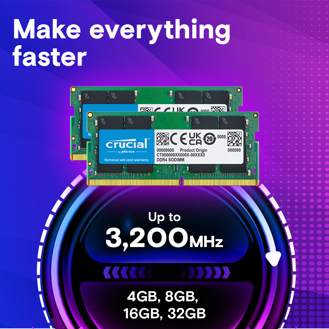 Crucial 16GB DDR4-2666 SODIMM